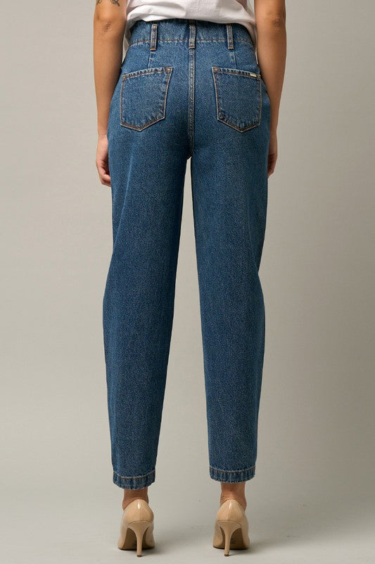 High Rise Balloon Jeans Jeans