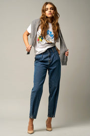 High Rise Balloon Jeans Jeans