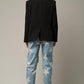 Star Print Ripped Slouchy Jeans Jeans