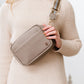 WILLOW CROSSBODY BELT BAG FANNY PACK TAUPE 1 Handbags