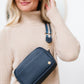WILLOW CROSSBODY BELT BAG FANNY PACK NAVY 1 Handbags
