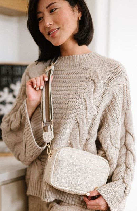 WILLOW CROSSBODY BELT BAG FANNY PACK CREAM 1 Handbags