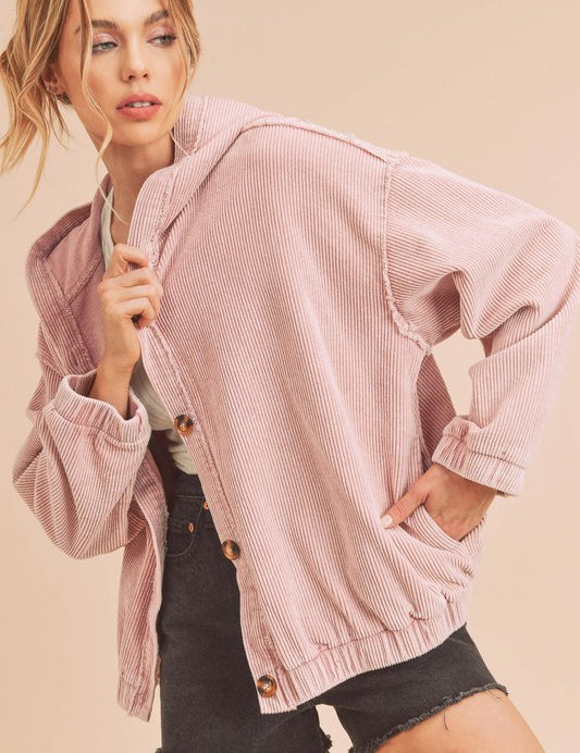 CHAMPAGNE BLUSH Nadia Jacket | Outerwear Daverri Fashions