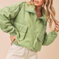 Carter Pullover GREEN TEA S Tops
