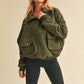 Carter Pullover OLIVE S Tops