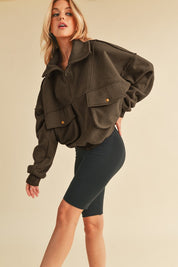BROWN S Carter Pullover | Tops Daverri Fashions