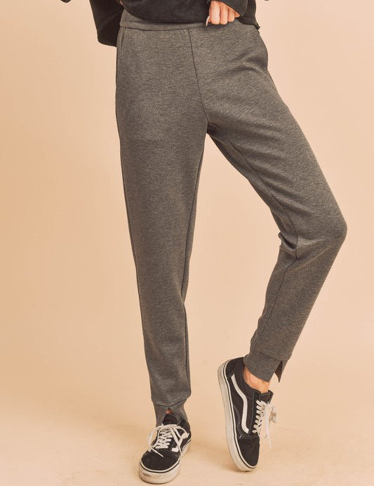 CHARCOAL Lydia Pants | Pants Daverri Fashions