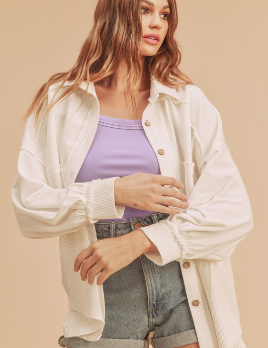 WHITE S Judie Jacket | Shackets Daverri Fashions