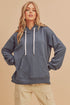 Clara Hooded Sweatshirt SLATE BLUE