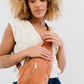 Vegan Leather Multi Pocket Crossbody - DAVERRI FASHIONS