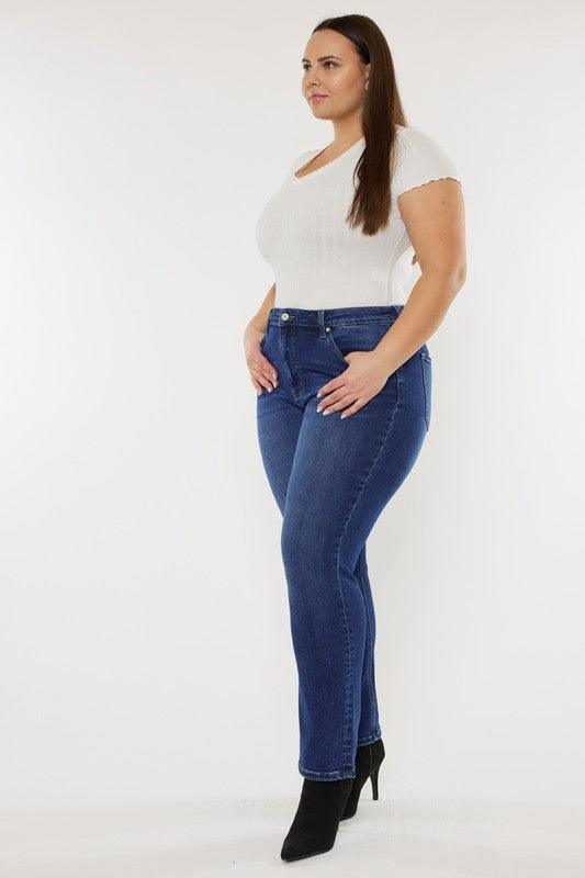 Kancan Plus Slim Straight Jeans