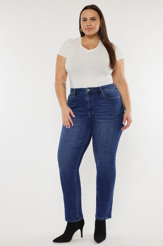 Kancan Plus Slim Straight Jeans