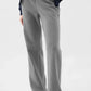 Gray Daverri Fashions sweatpants with drawstring, elastic waist, pockets