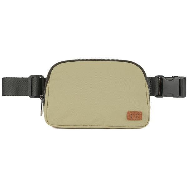 CC Everywhere Belt Bag -C.C Brand Khaki OS Handbags