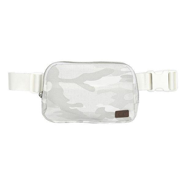 CC Everywhere Belt Bag -C.C Brand Camo White OS Handbags