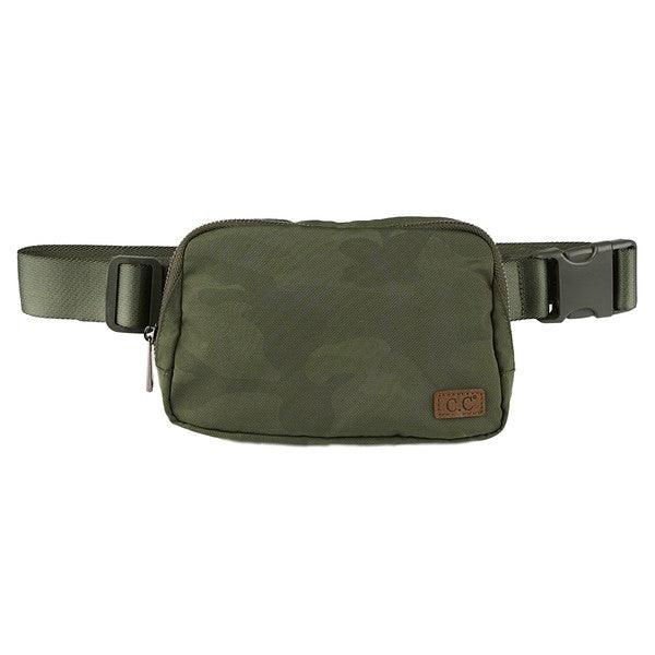 CC Outdoor Everywhere Belt Bag Camo Olive OS Handbags