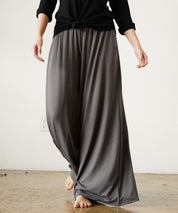 Smocked Waist Organic Bamboo Palazzo Pants Pants