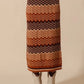 SO ME Multi Color Chevron Knit Skirt