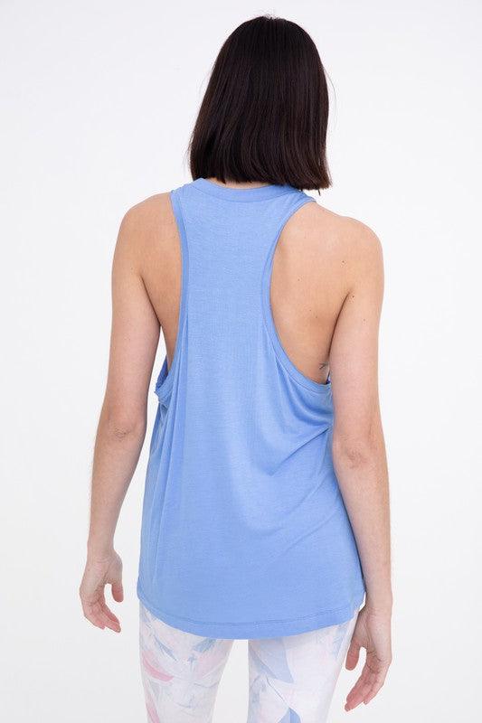 Mono B Raw Edge Tank Top Shirts & Tops