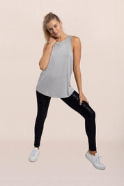 Mono B Raw Edge Tank Top Shirts & Tops