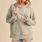 Clara Hooded Sweatshirt HEATHER GRAY S