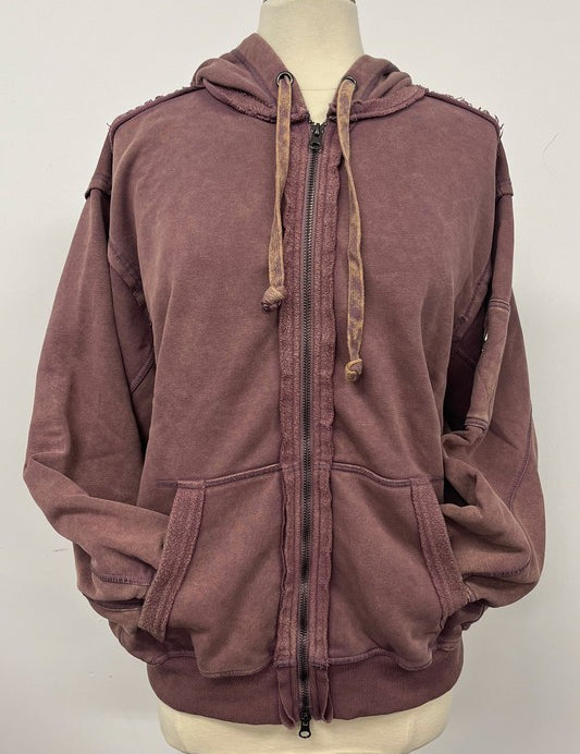 Fiori Hoodie Jacket | Jackets Daverri Fashions