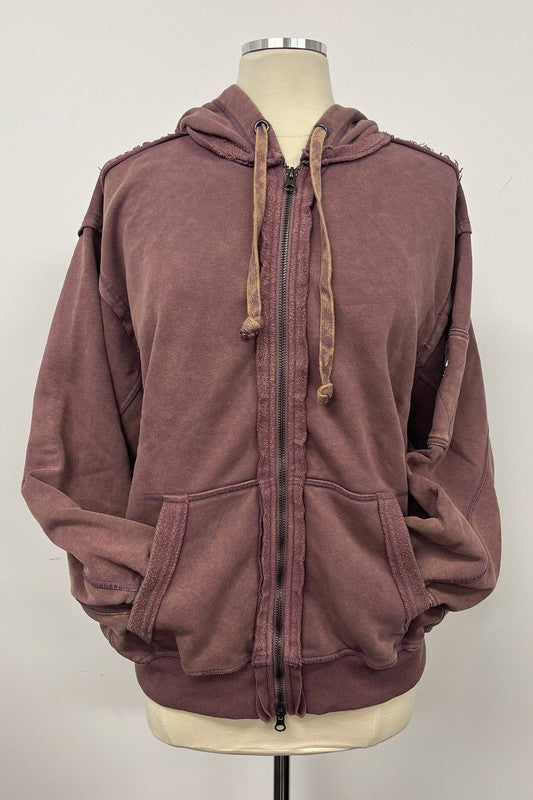 Fiori Hoodie Jacket Jackets