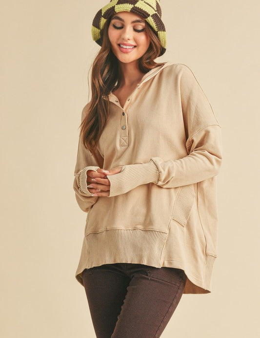 OAT S Vivi Pullover | Hoodies Daverri Fashions