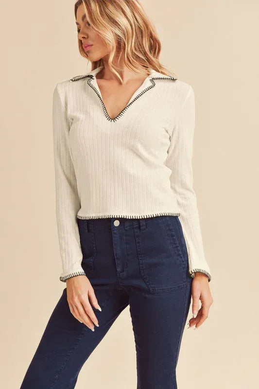 Alexys Top - DAVERRI FASHIONS