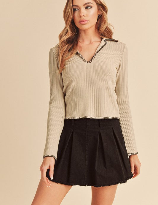 OAT S Alexys Top | Tops Daverri Fashions