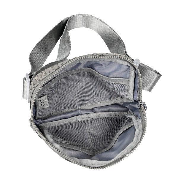 CC Southwest Belt Bag Fanny Pack Light Grey OS Handbags