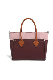 Brynlee Color-Block Tote Bag Handbags