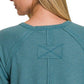 Zenana Waffle Knit Long Sleeve Top Tops