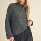 Aemi + Co Mock Neck Long Sleeve Sweater - DAVERRI FASHIONS