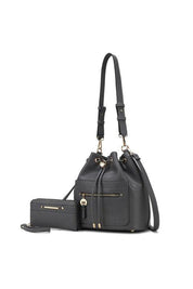 Larissa Bucket Handbag with Wallet Handbags