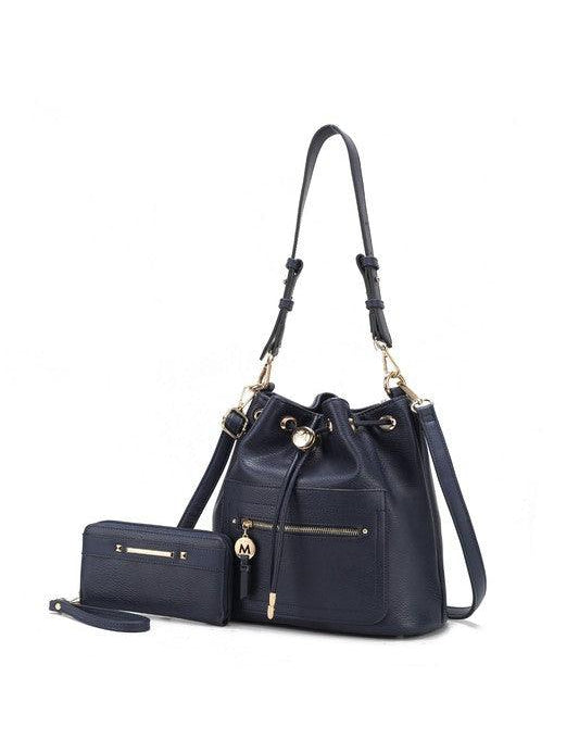 Larissa Bucket Handbag with Wallet Handbags