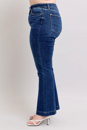Judy Blue High Rise Flare Jeans with Pockets | Jeans Daverri Fashions