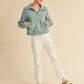 Drea Half-Zip Hoodie PALE BLUE Hoodies