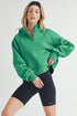 Drea Half-Zip Hoodie LILY PAD S Hoodies