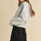 Drea Half-Zip Hoodie HEATHER GRAY Hoodies