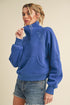 Drea Half-Zip Hoodie COBALT S Hoodies