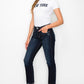 Plus Size High Rise Skinny Straight Jeans Jeans