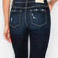 Plus Size High Rise Skinny Straight Jeans Jeans