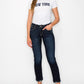 Plus Size High Rise Skinny Straight Jeans Jeans