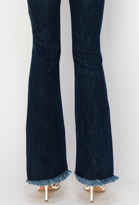 HIGH RISE WESTERN BOOT JEANS