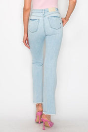 HIGH RISE BOOT CUT JEANS