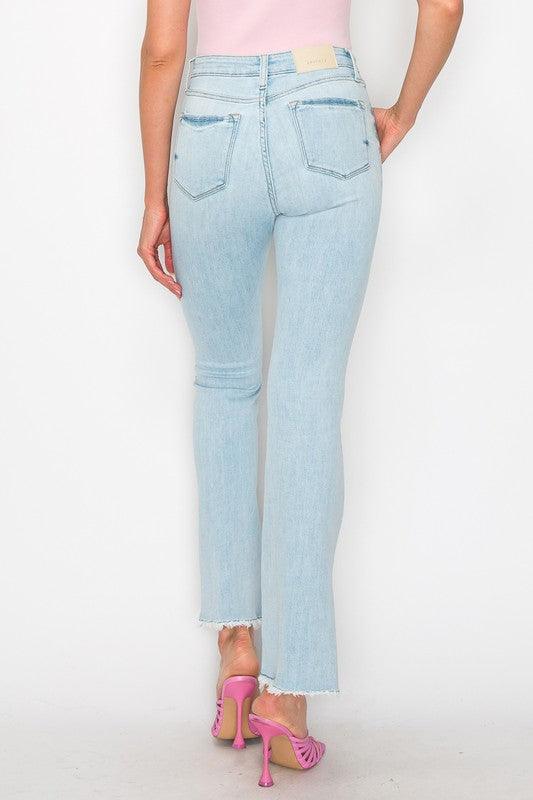 HIGH RISE BOOT CUT JEANS