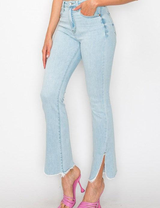 PLUS SIZE - HIGH RISE BOOT CUT JEANS