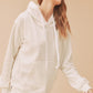 Clara Hooded Sweatshirt WHITE