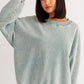 Washed Oversized Pullover Sweatshirt Sweatshirts